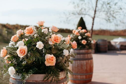 folino estate winery perkasie florist bucks county wedding flowers